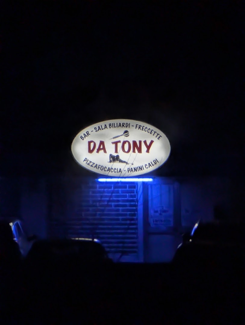 DA TONY - Bar, sala biliardi, freccette, pizzefocacce e panini