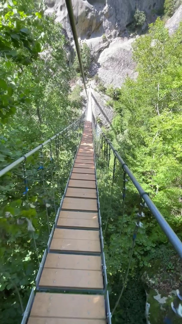 𝗣𝗼𝗻𝘁𝗲 𝗡𝗲𝗽𝗮𝗹𝗲𝘀𝗲 delle Dolomiti Lucane - Strada ferrata Marcirosa