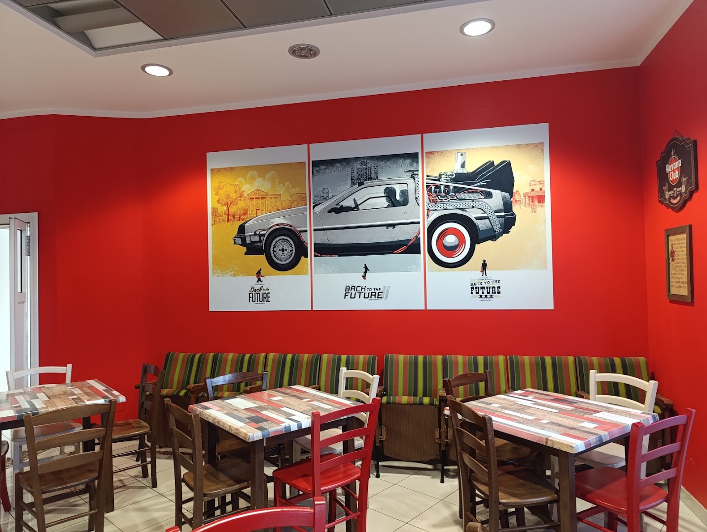 Delorean Food and Drink