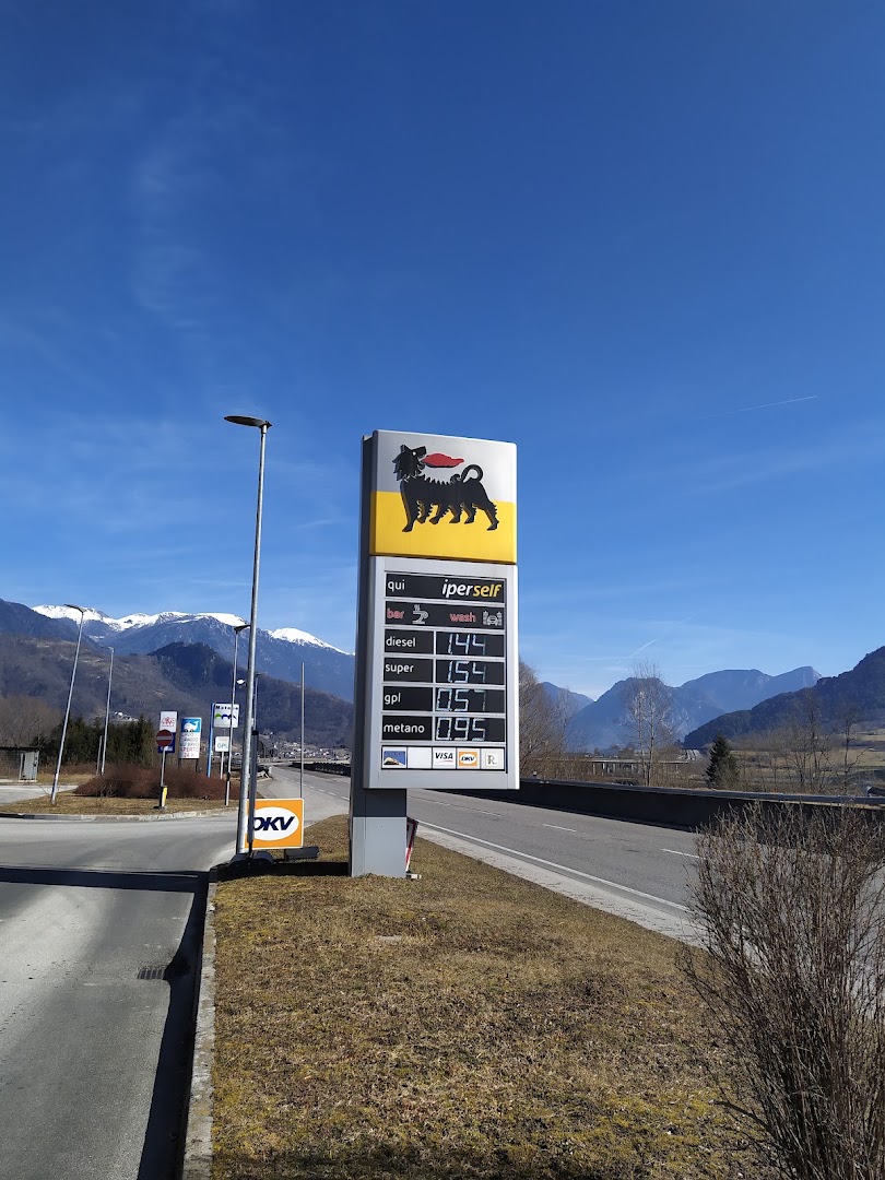 DISTRIBUTORE ENI RONCEGNO CON GPL, METANO, LAVAGGIO,BAR