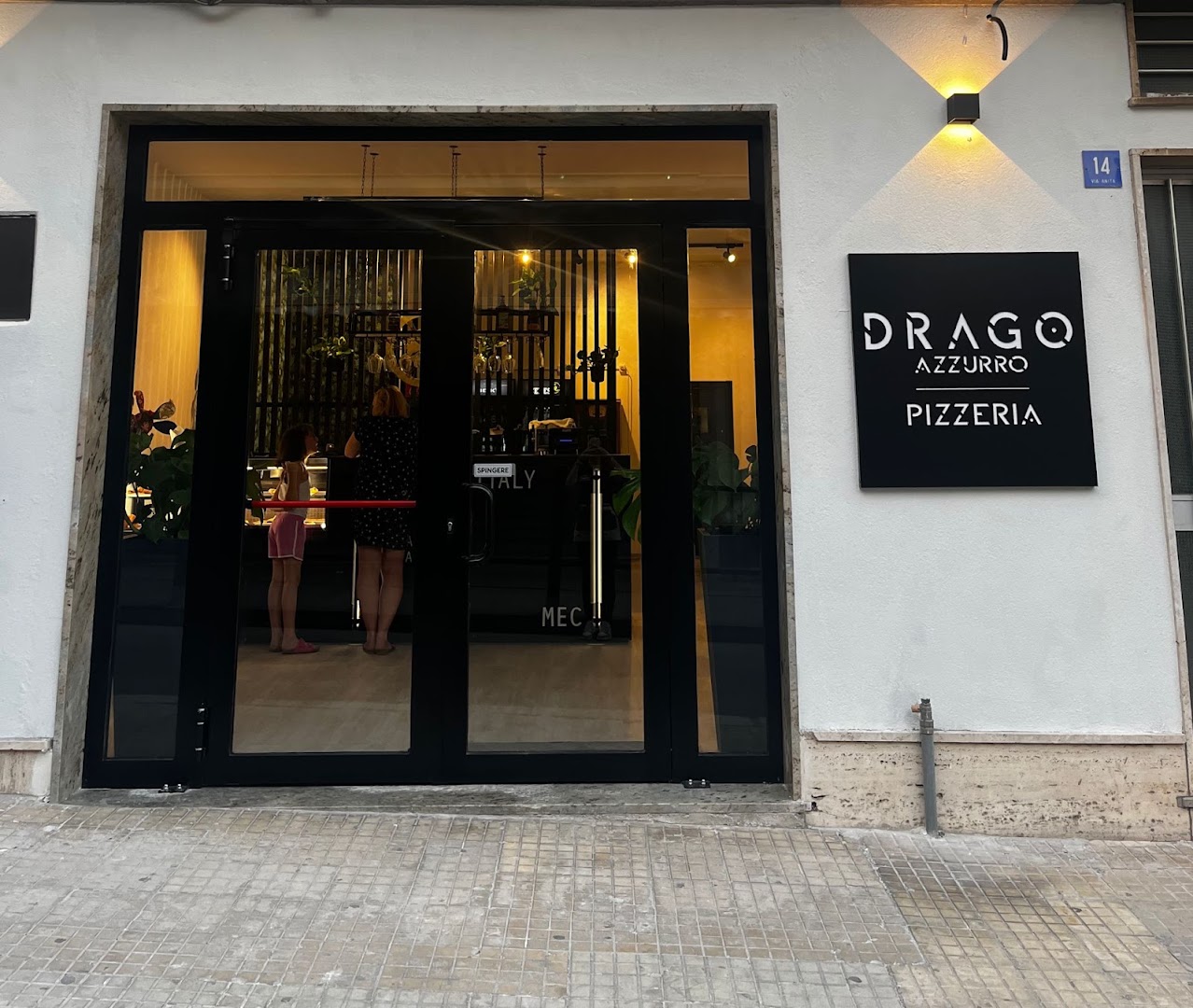 Drago azzurro