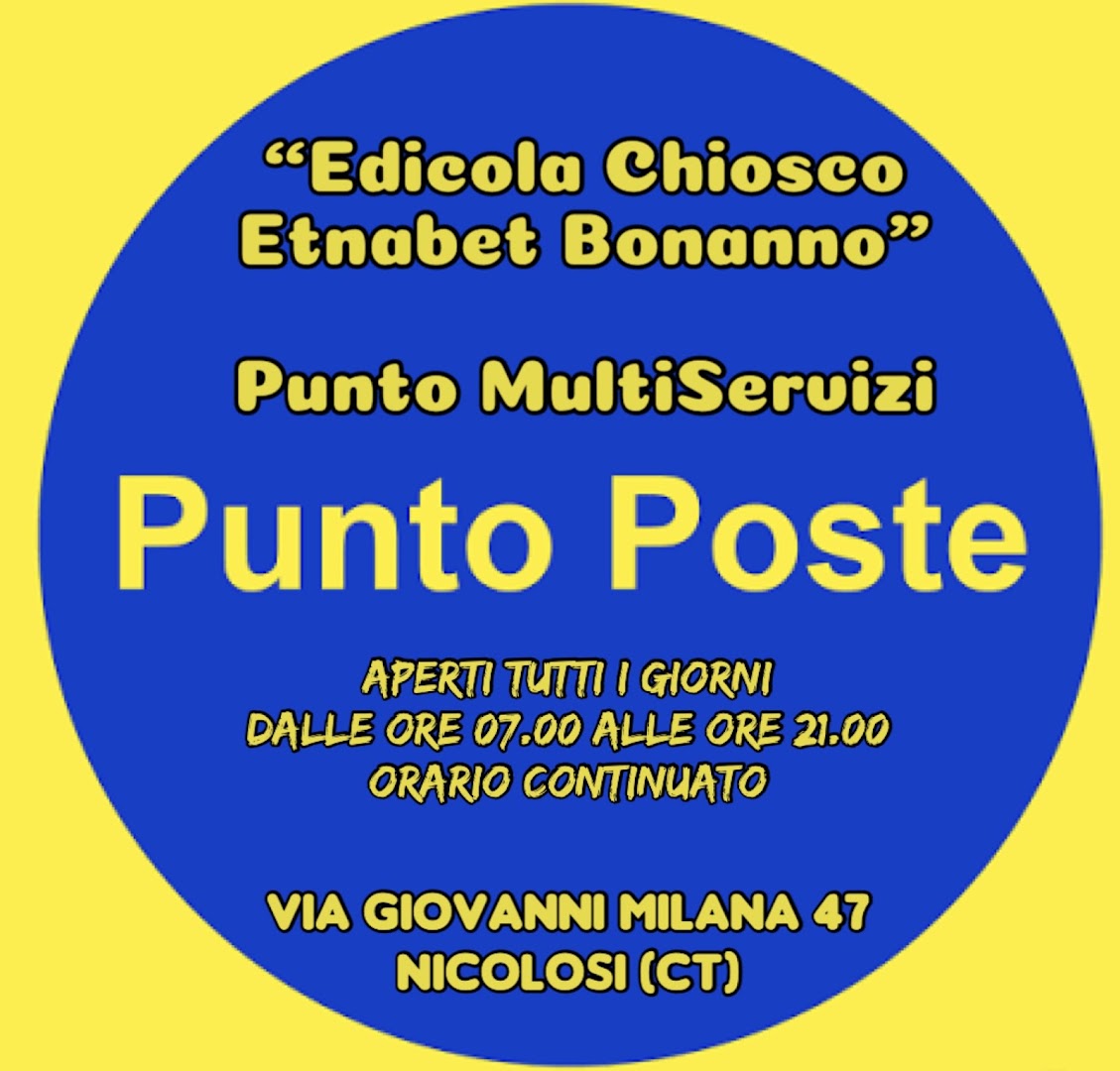 Edicola Chiosco EtnaBet Bonanno, Nicolosi