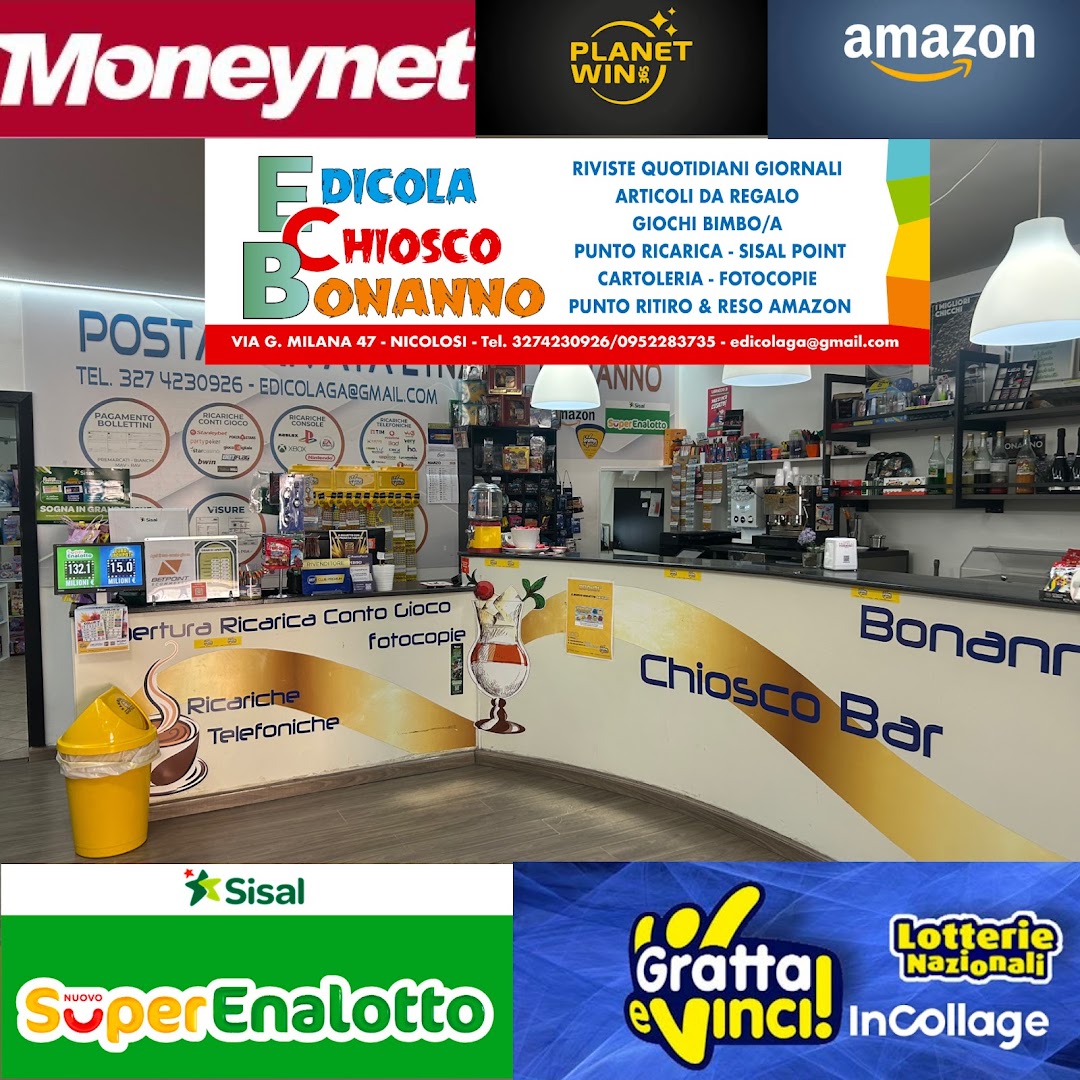 Edicola Chiosco EtnaBet Bonanno