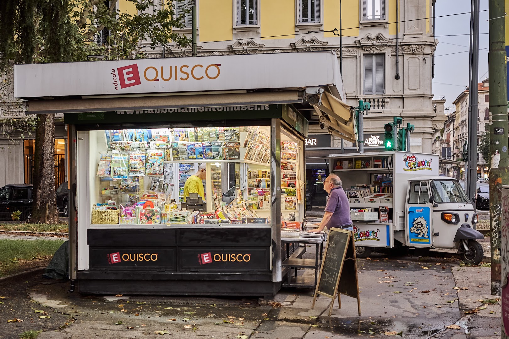 Edicola Quisco, Milano