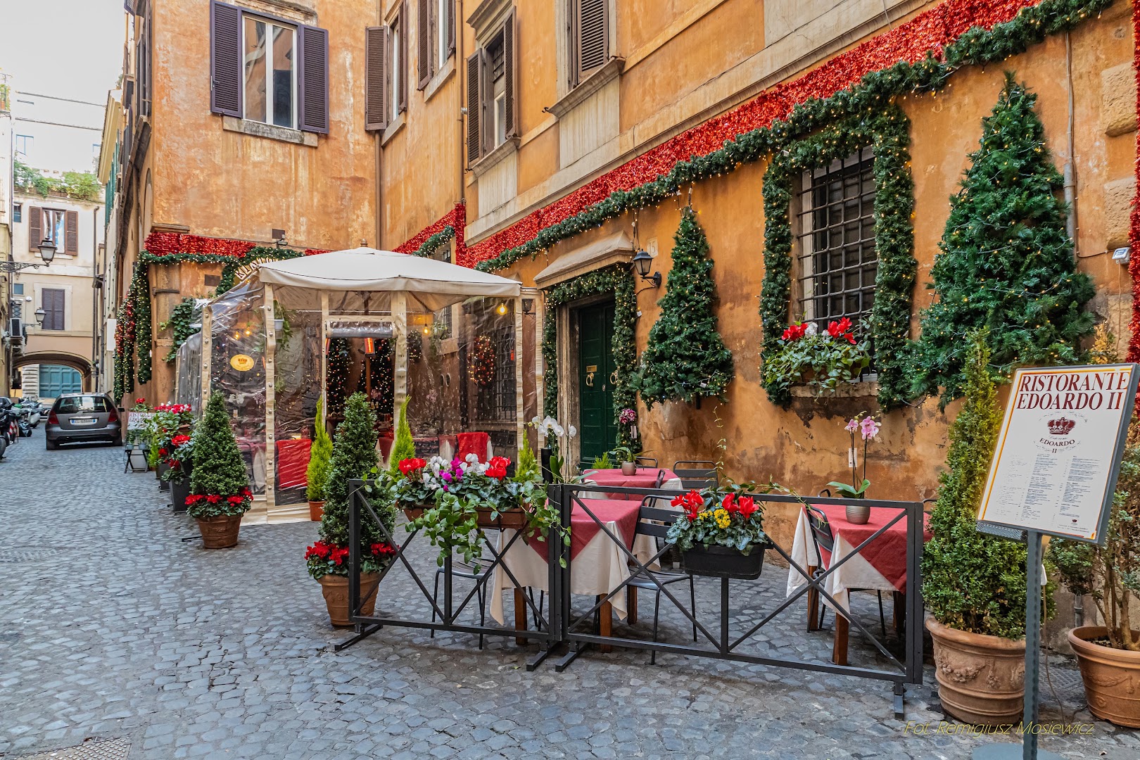 Edoardo II, Roma