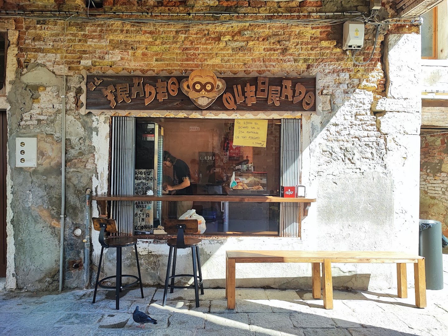 El Fradeo Quebrado, Venezia