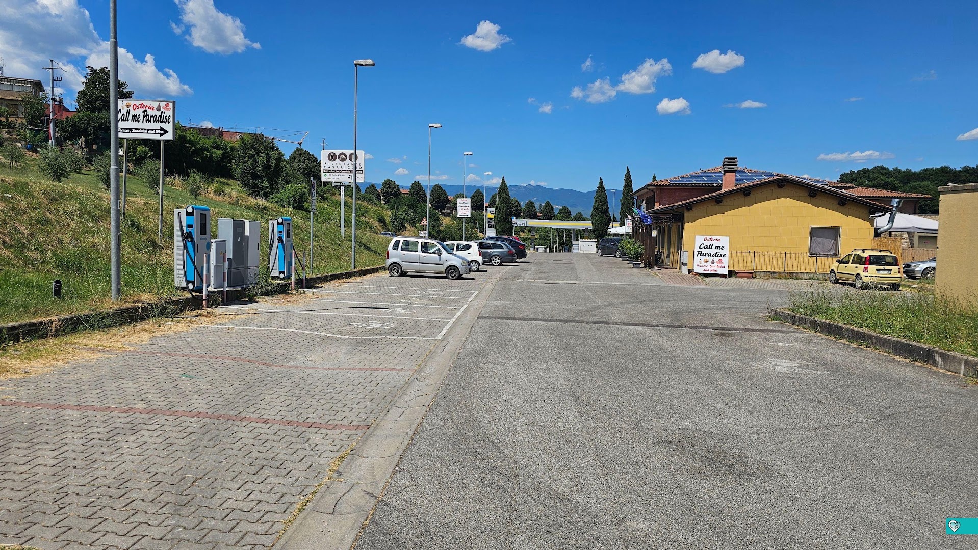 Electrip Stazione di ricarica, Bucine