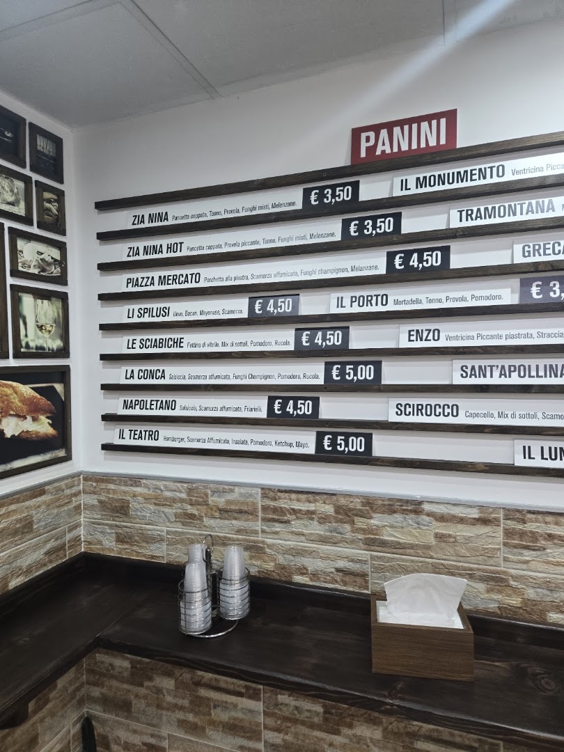 ENZO TI LI PANINI - ZIA NINA, Brindisi