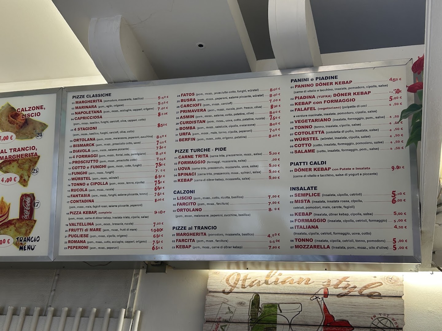 Fantasía Kebap - Pizza
