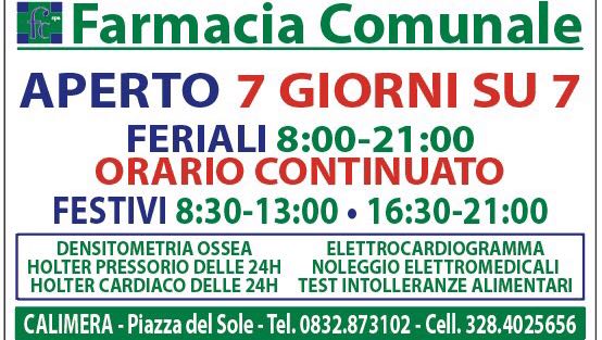Farmacia Comunale S.p.A. - Apoteca Natura, Calimera