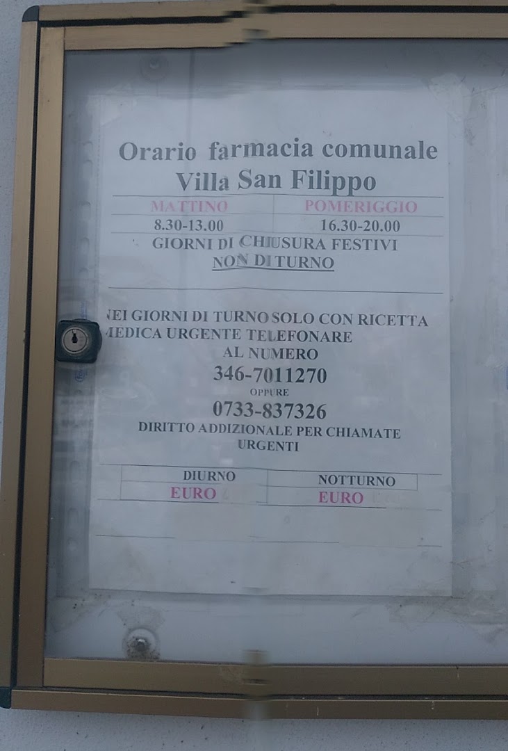 Farmacia Pietro Cruciani, Montecosaro