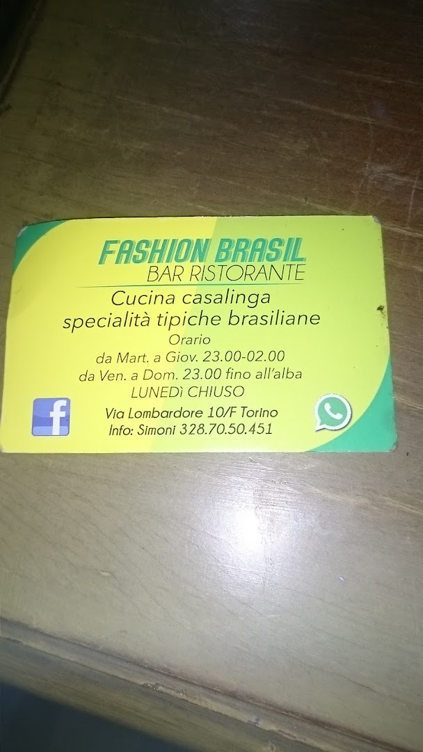 FASHION BRASIL bar