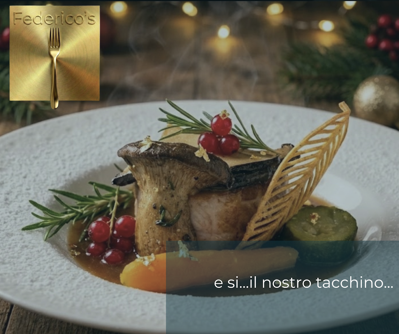 Federico's • Ristorante Mediterraneo - Pula, Sardegna