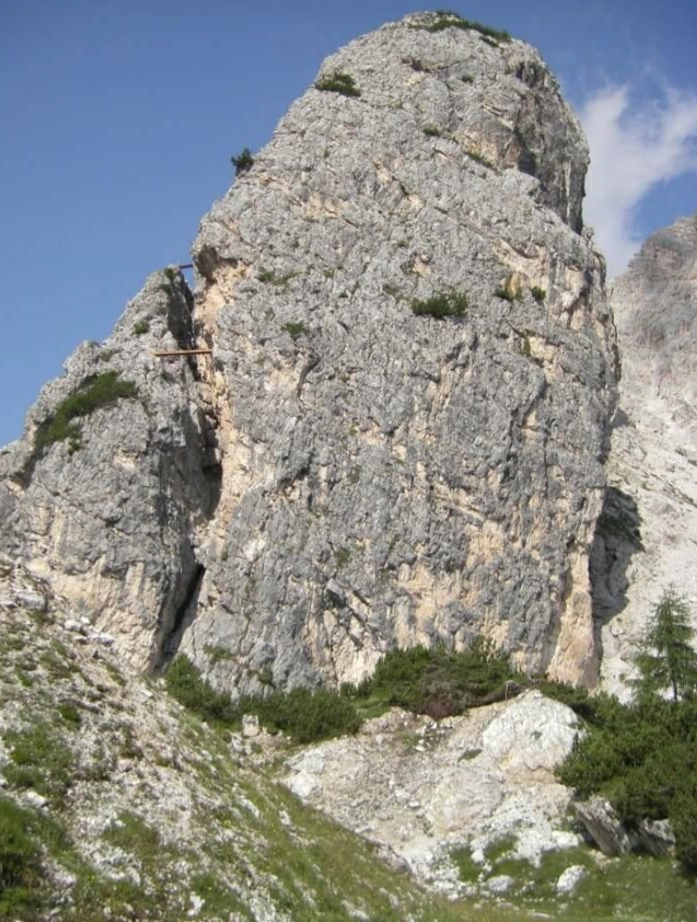 Ferrata Ra Pegna, Cortina d'Ampezzo