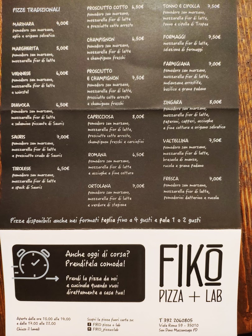 FIKO Pizza + Lab