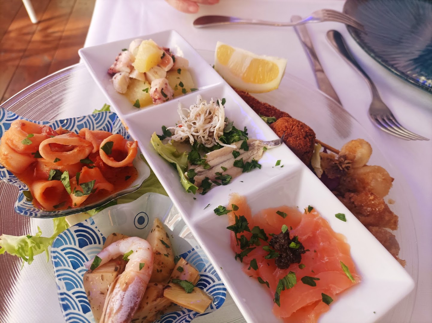 Fish and Chips Sushi Home