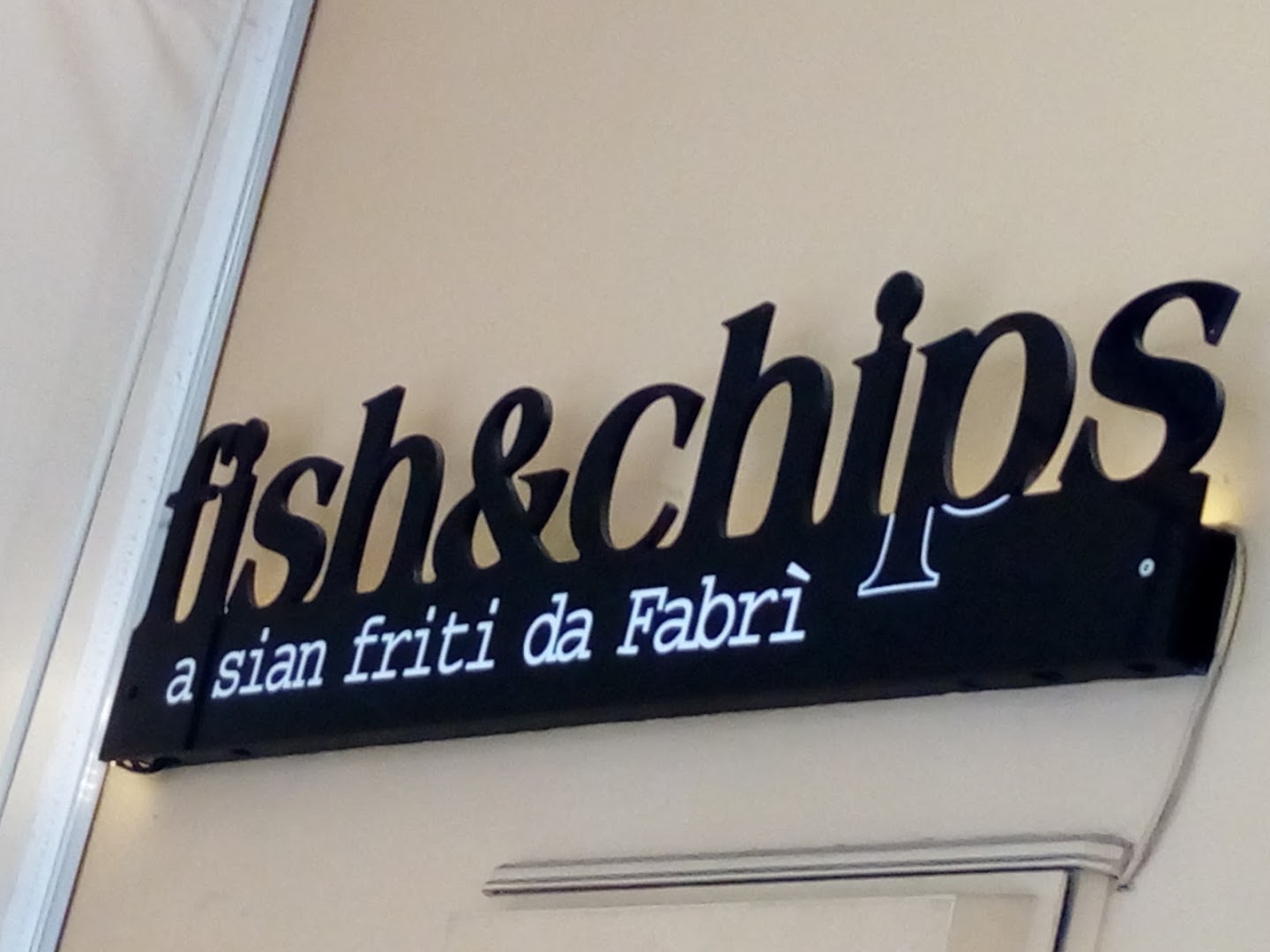 Fish&chips "A Sian Friti Da Fabri'", Carrara