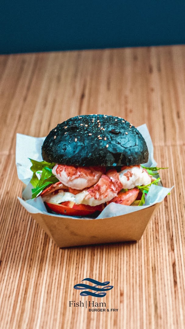 Fish Ham Burger & Fry