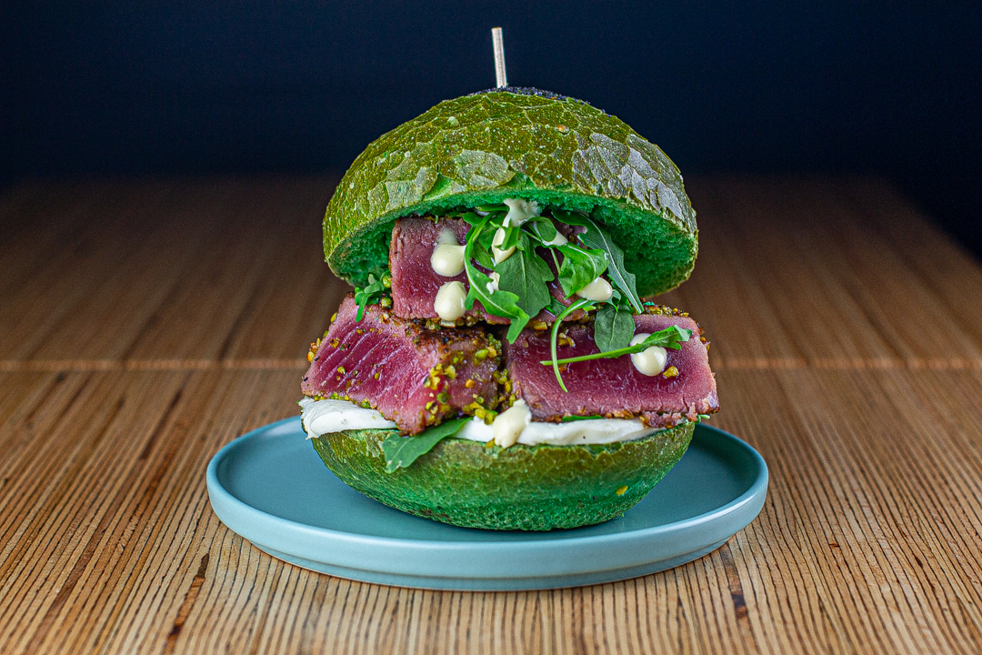 Fish Ham Burger & Fry