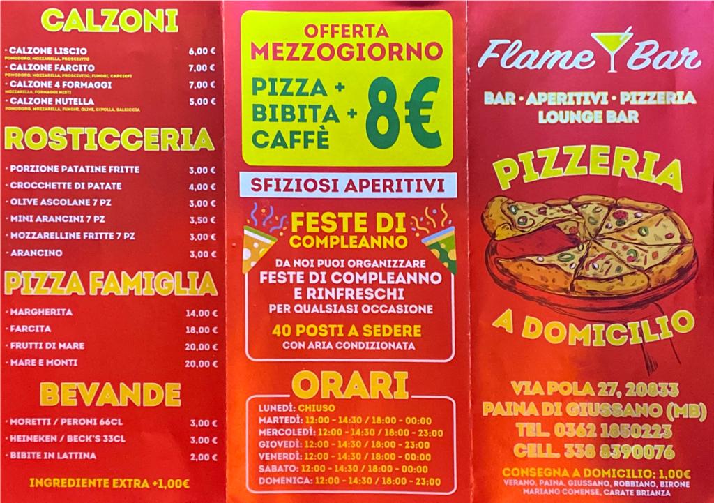 Flame Bar, Giussano