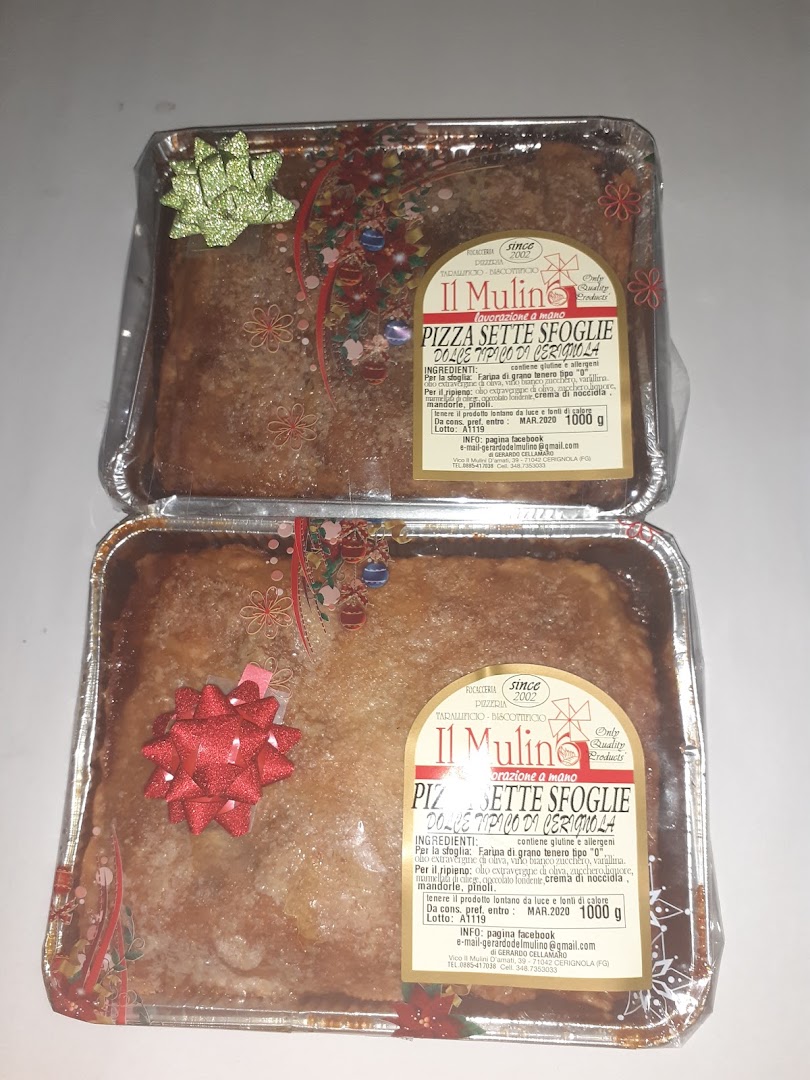 Focacceria Tarallificio biscottificio Il Mulino prodotti artigianali da forno