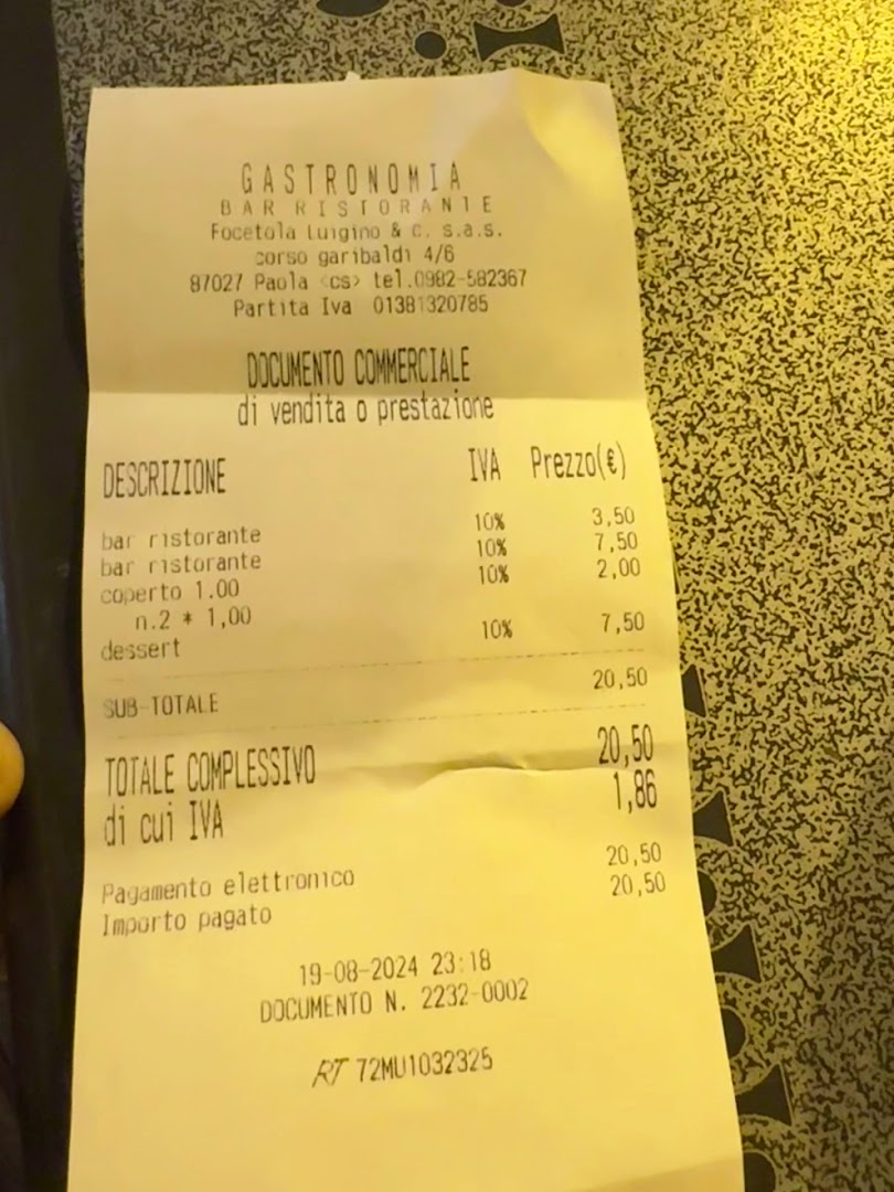 Focetola Gastronomia Ristorante