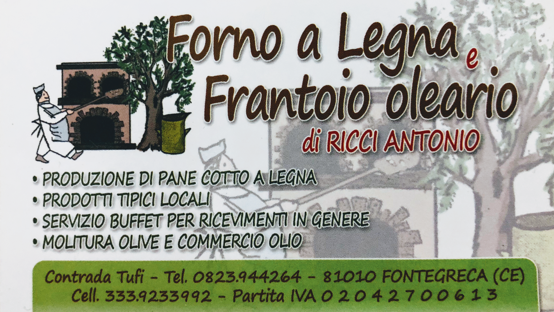 Forno a legna e frantoio oleario "Degli Ulivi" di Ricci Antonio