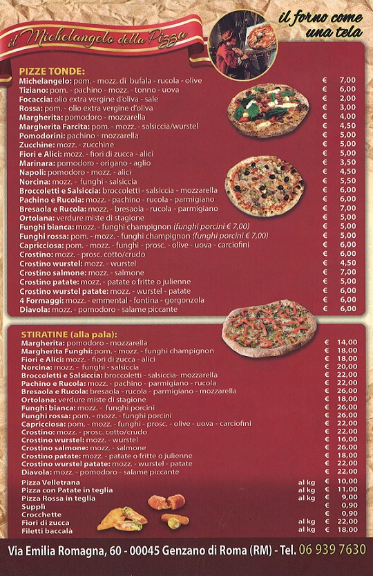 Forno & Pasticceria - Il Michelangelo della Pizza