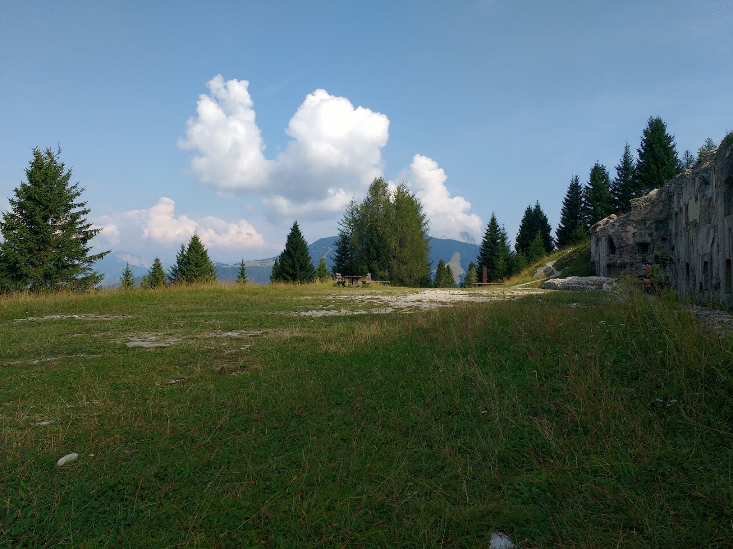 Forte Sommo Alto - Zwischen Werk Sommo, Folgaria