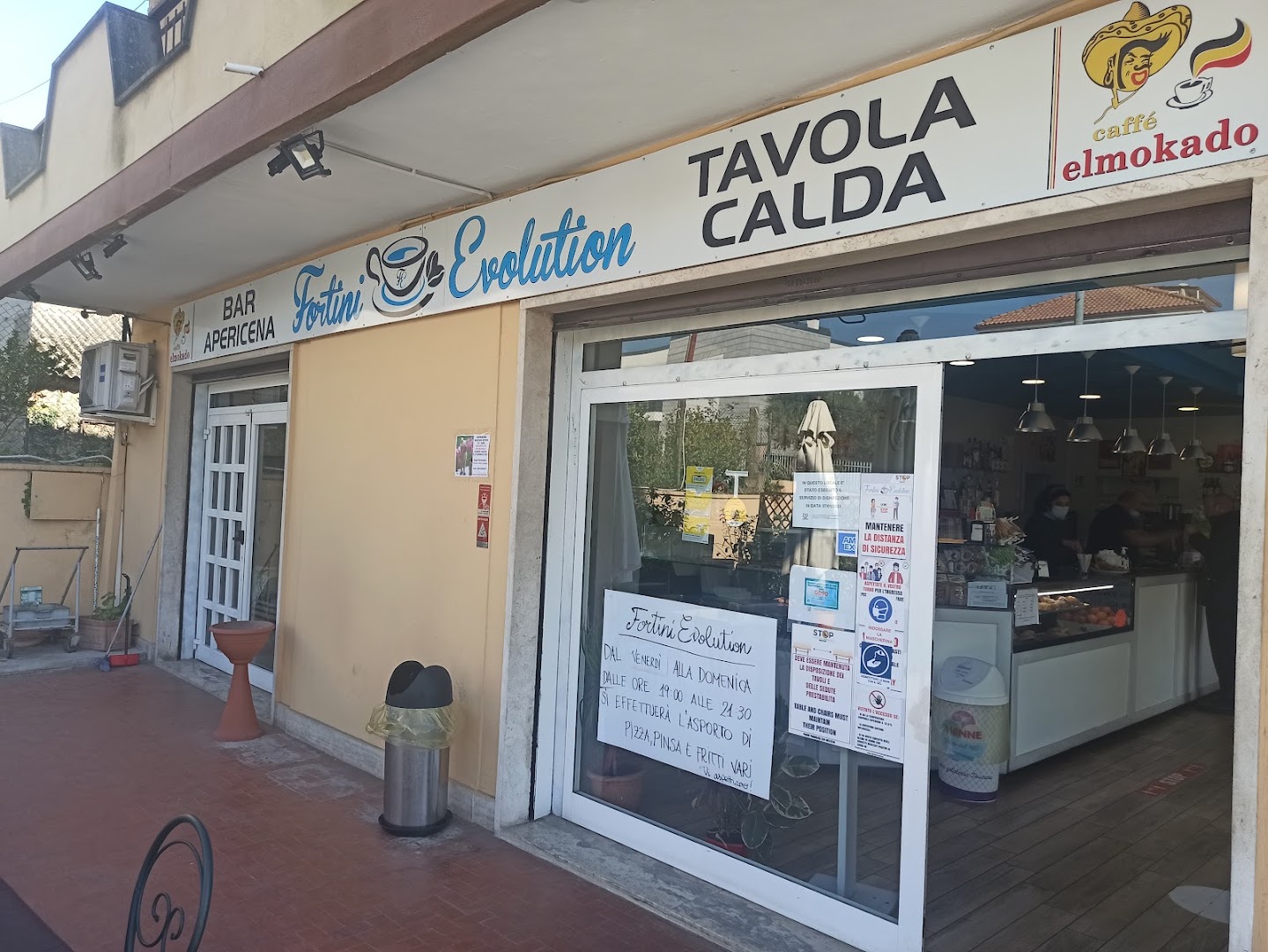 "FORTINI EVOLUTION" BAR & TAVOLA CALDA + Servizio Fotocopie (Pinsa-Panini–Hamburgher–Apericena)