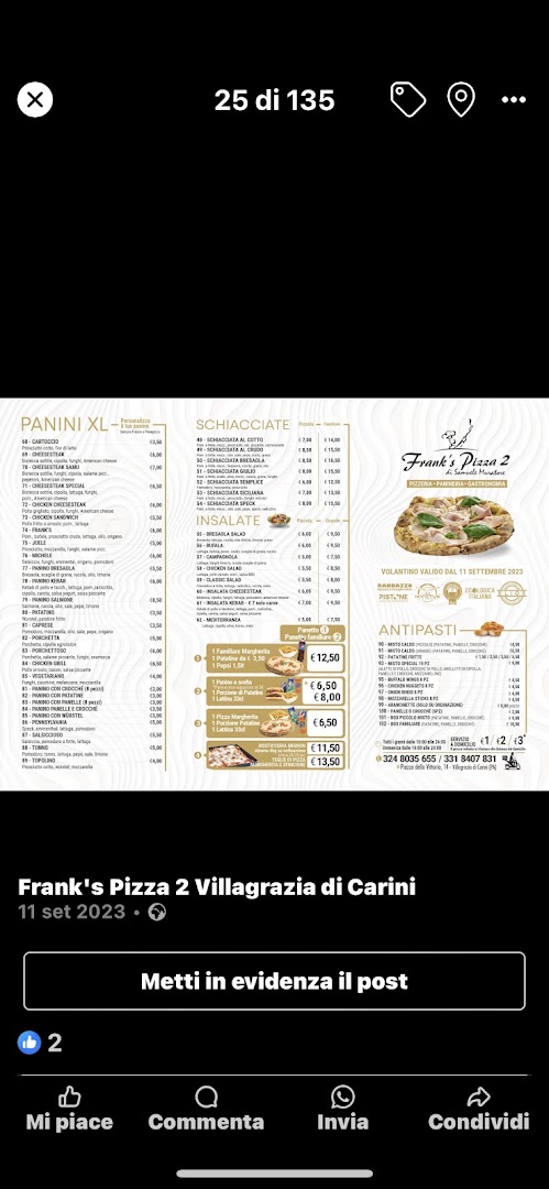 Frank's Pizza 2