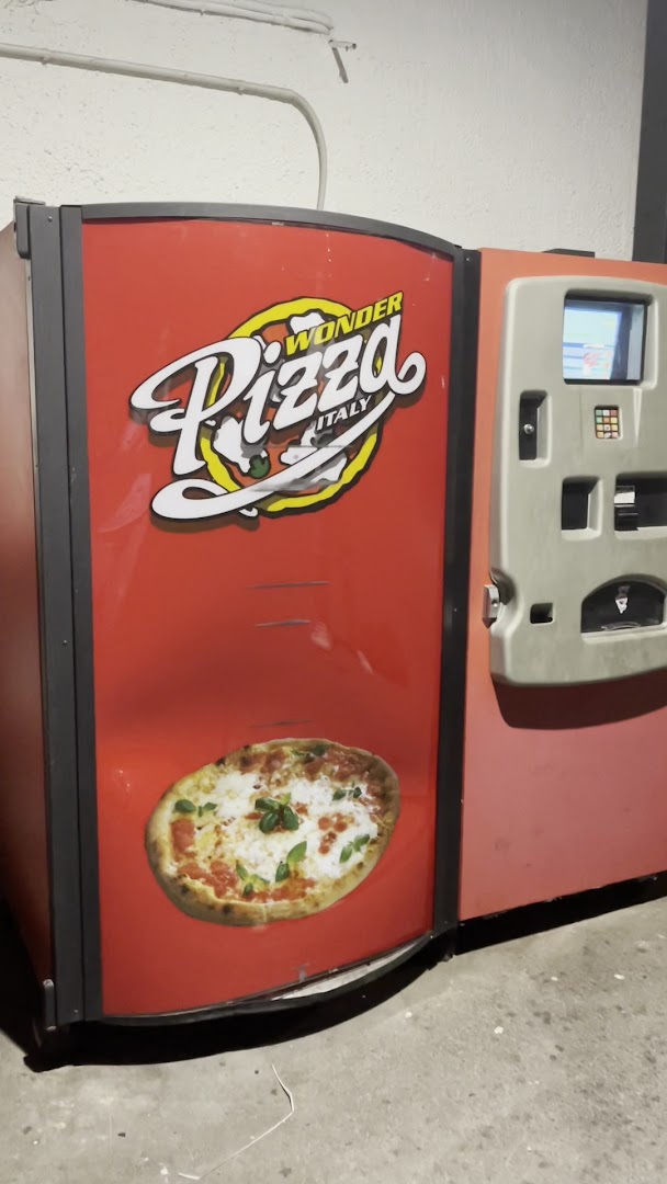 Frische Holzofenpizza (Pizzaautomat)