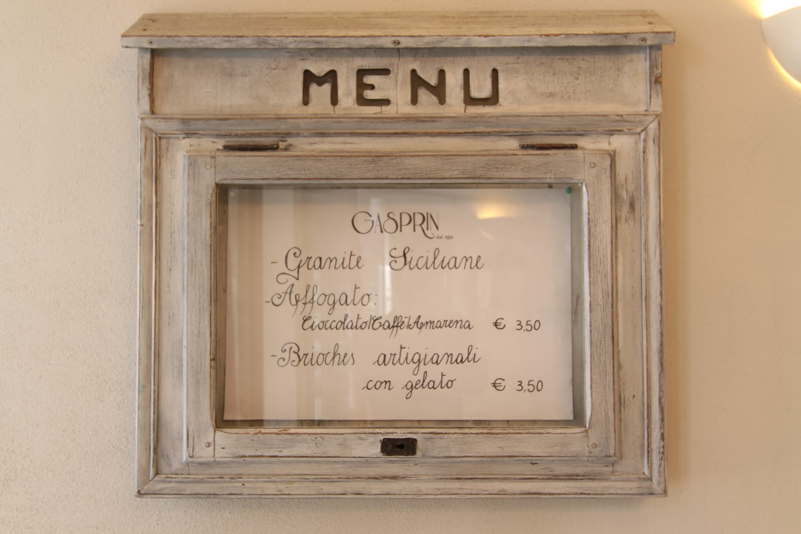 Gasprin gelato e delizie dal 1929, Moncalieri