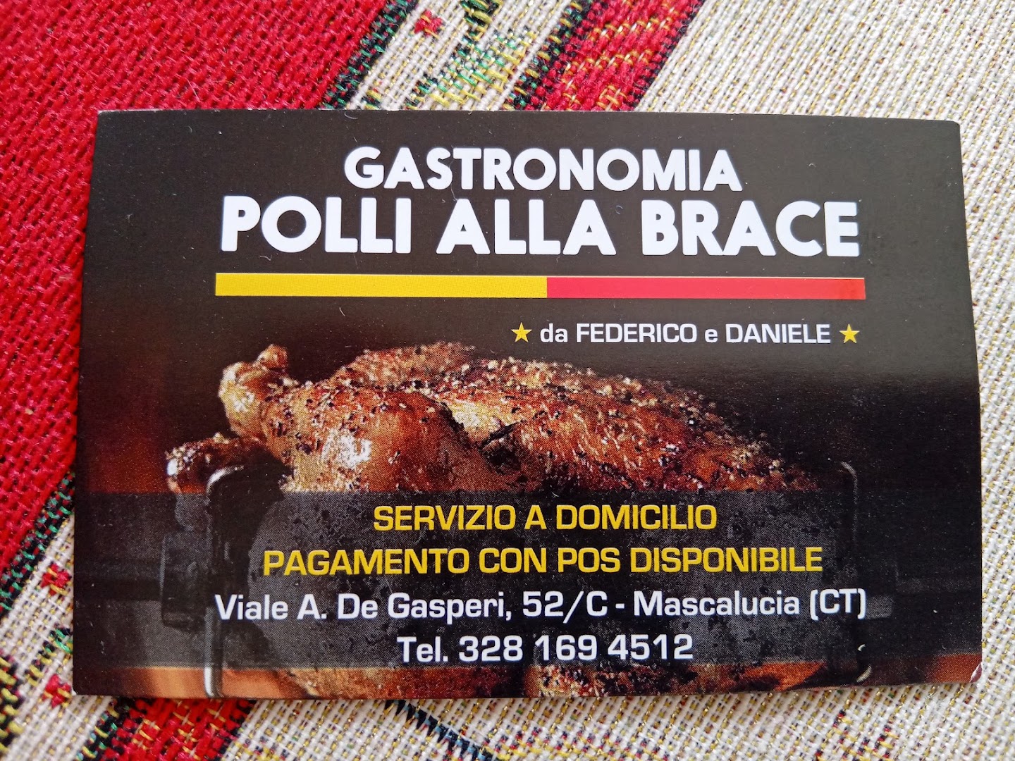 Gastronomia Polli Alla Brace Da Federico