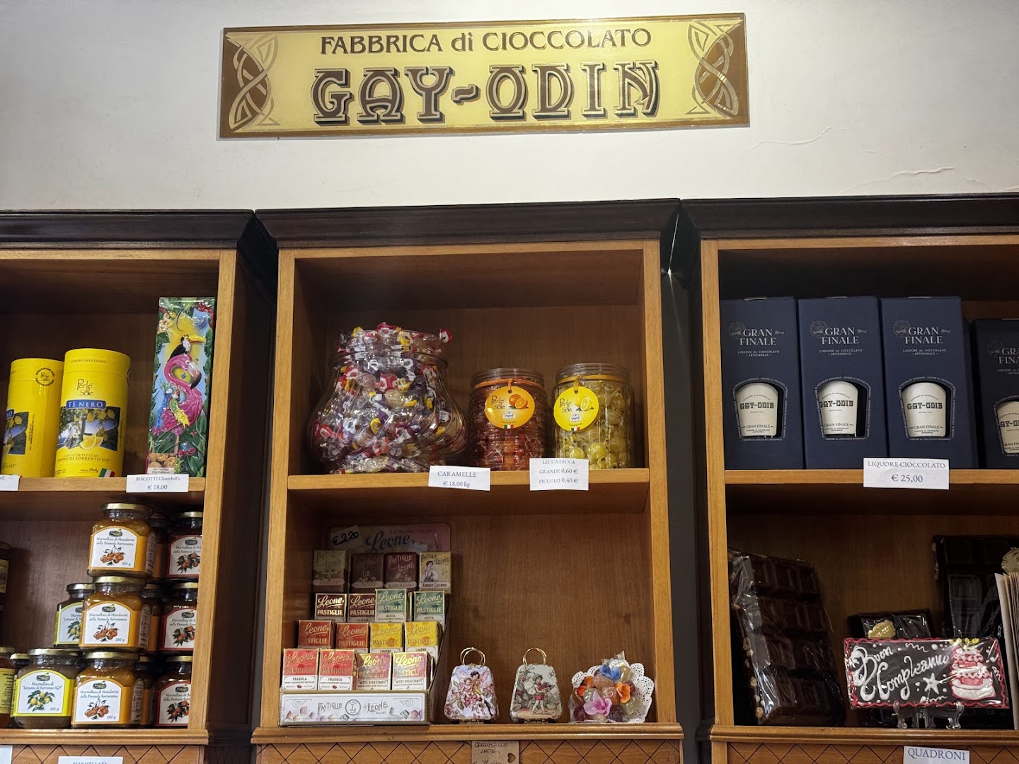 GAY ODIN Roma Fabbrica di Cioccolato 1894, Roma