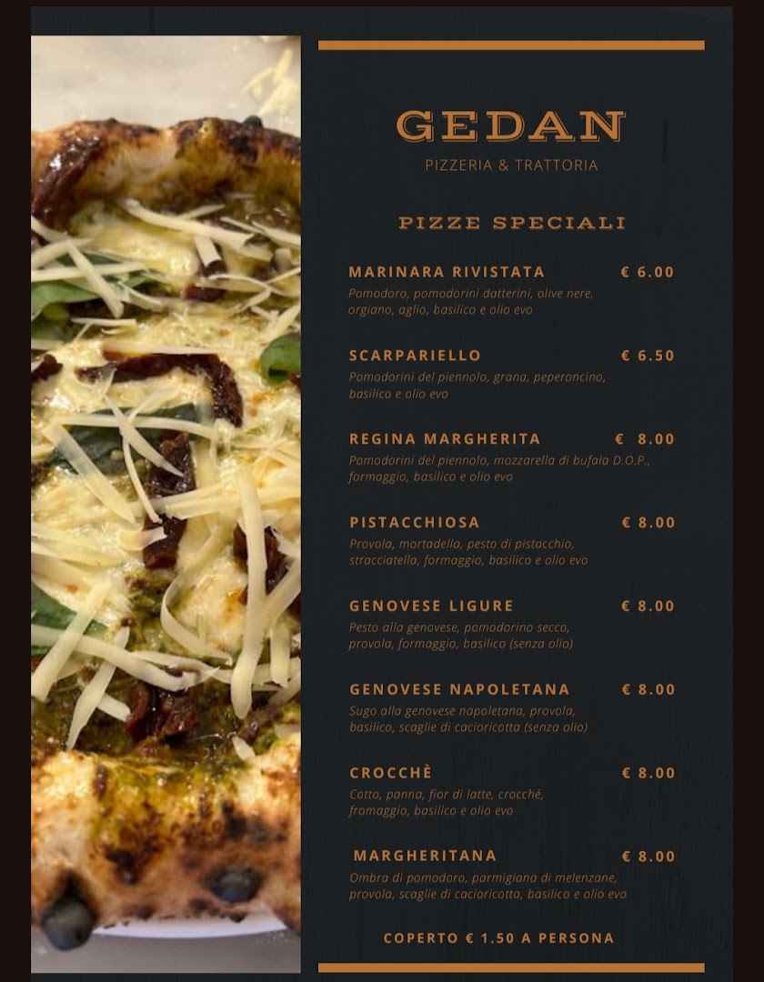 GEDAN Pizzeria & Trattoria