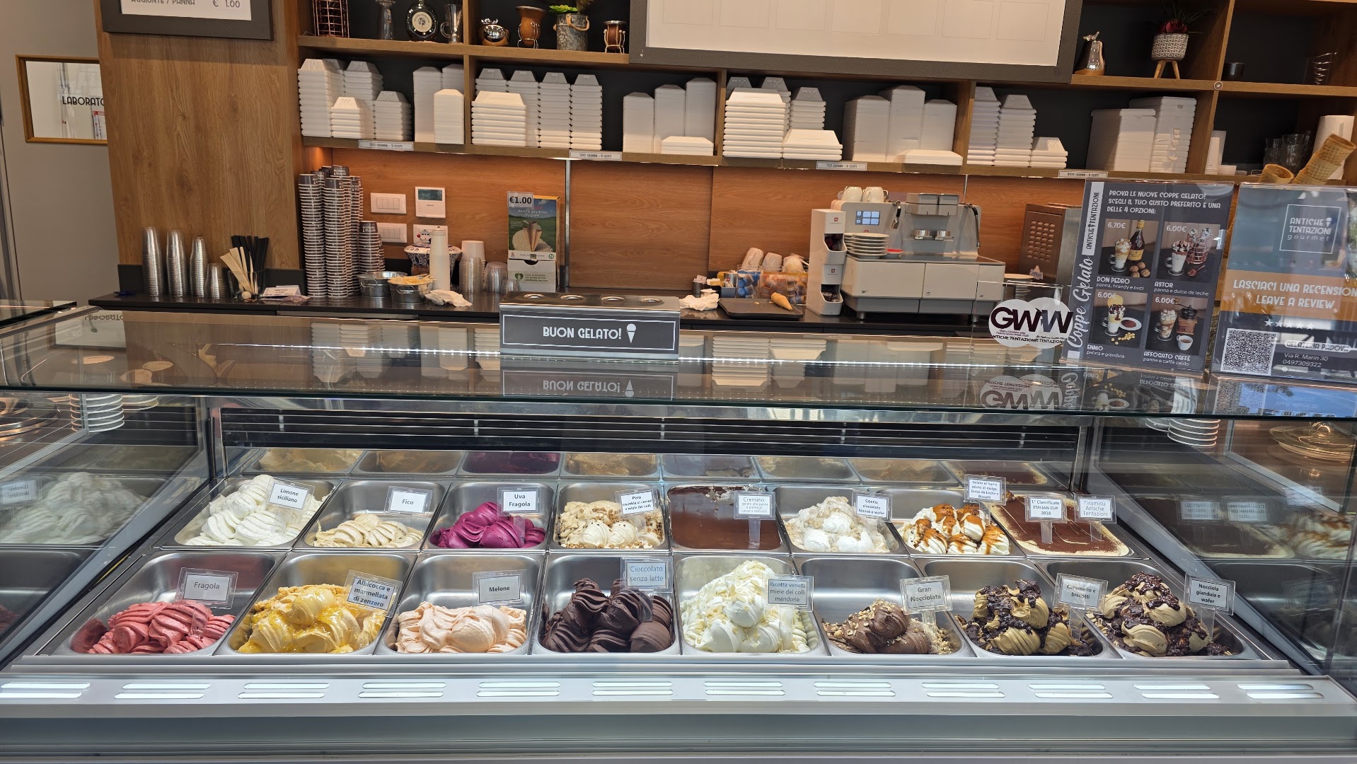 Gelateria Antiche Tentazioni, Padova