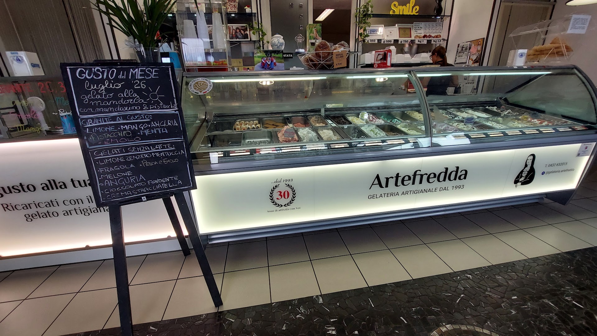Gelateria Artigianale Artefredda, Campoformido