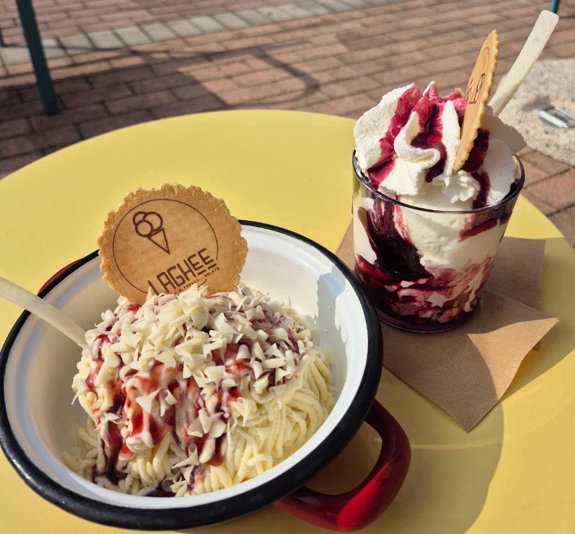Gelateria artigianale/Homemade Ice-cream parlour/Hausgemachte Eisdiele Laghee
