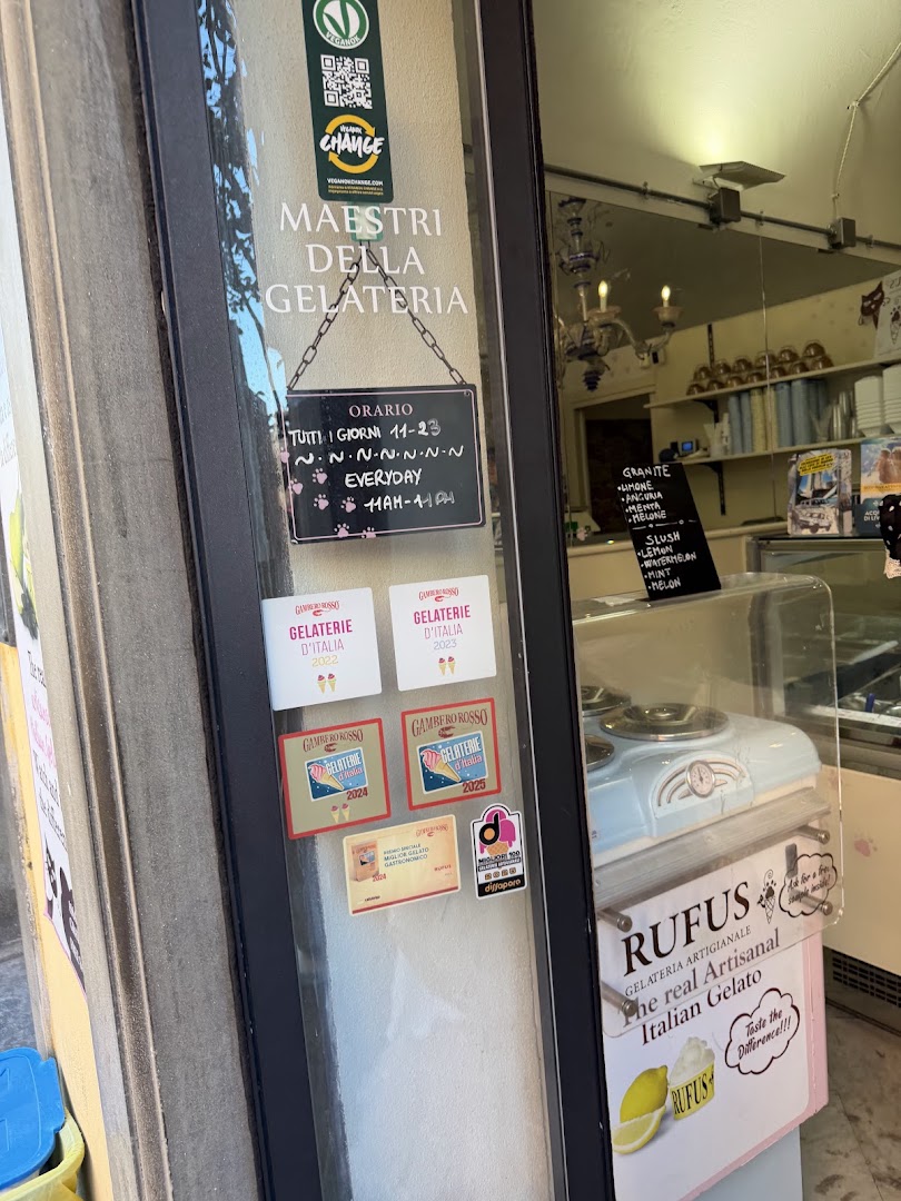 Gelateria Artigianale Rufus, Pisa