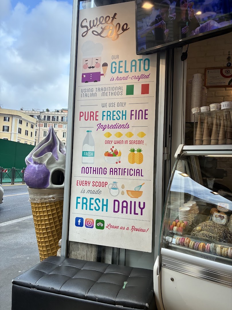 Gelateria Artigianale Sweet Life - Artisan Family Tradition since 1920"