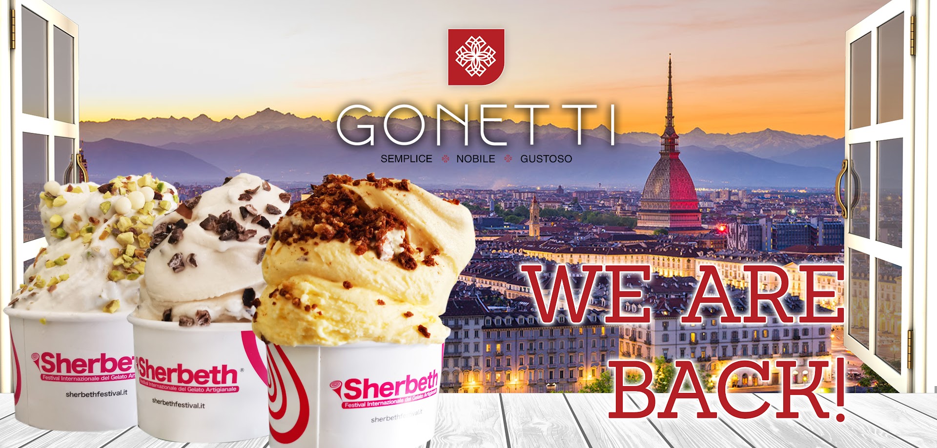 Gelateria Gonetti - 100% Senza Glutine e Senza Lattosio
