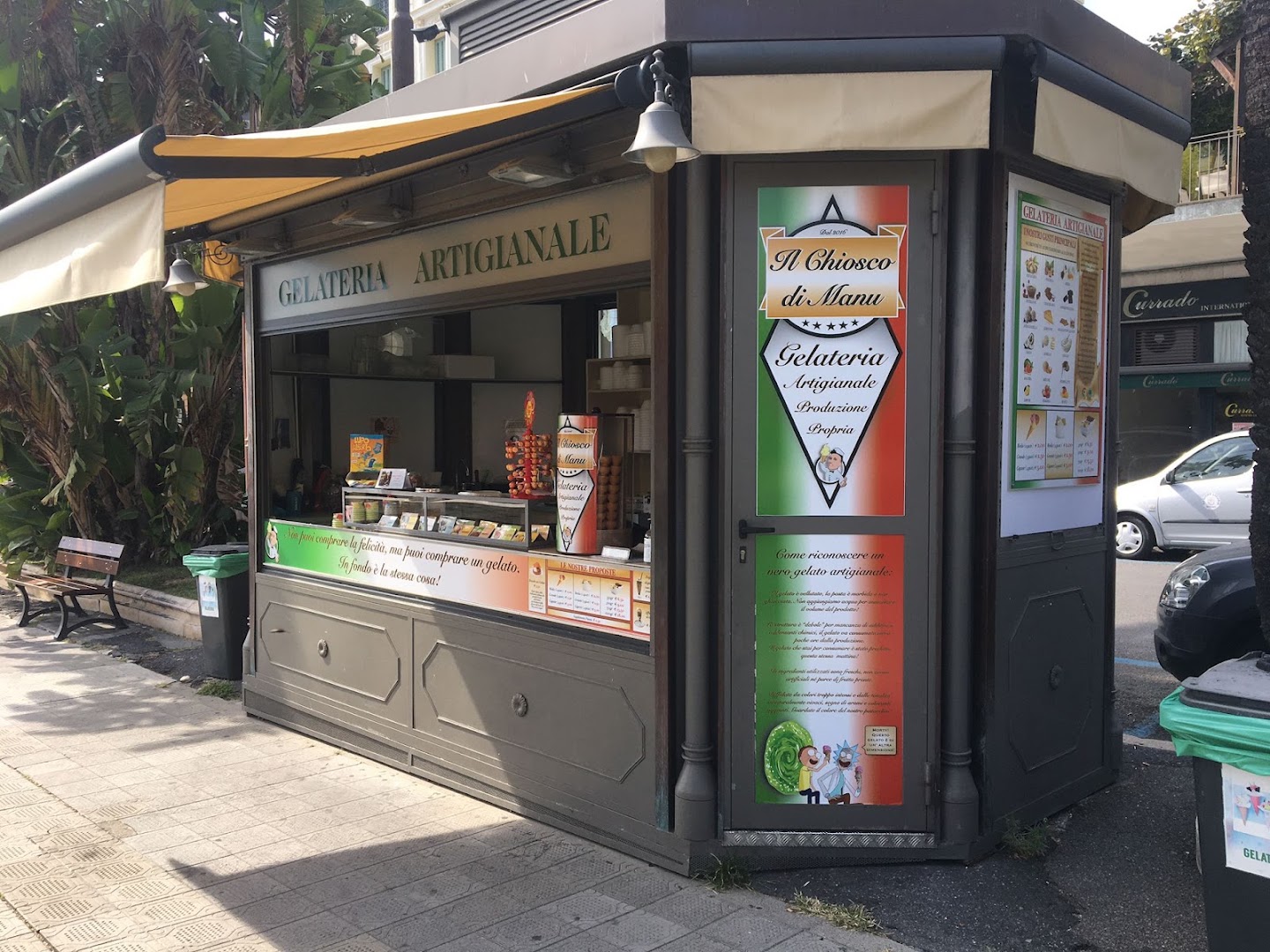 Gelateria "IL CHIOSCO DI MANU ", Sanremo