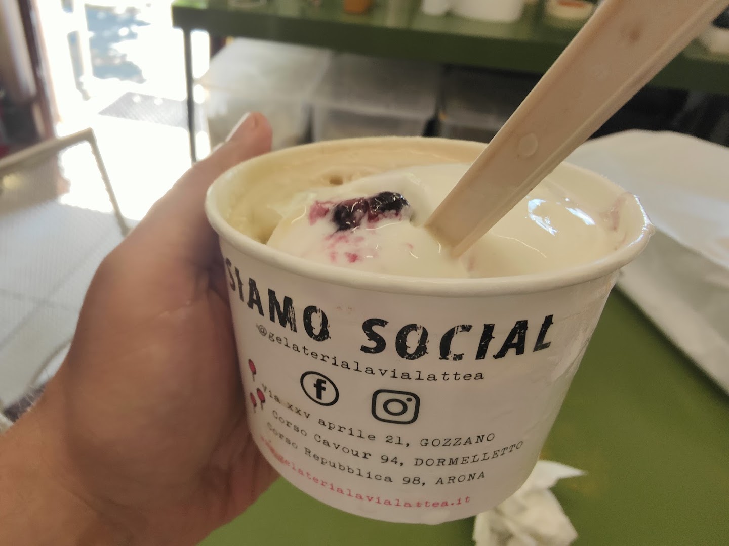 Gelateria La Via Lattea Gozzano