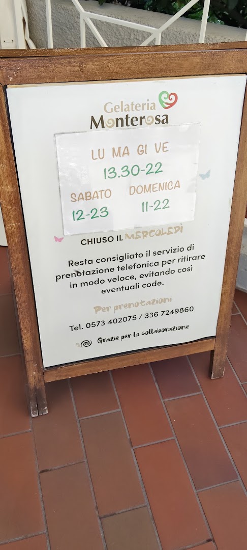 Gelateria Monterosa SRL, Pistoia