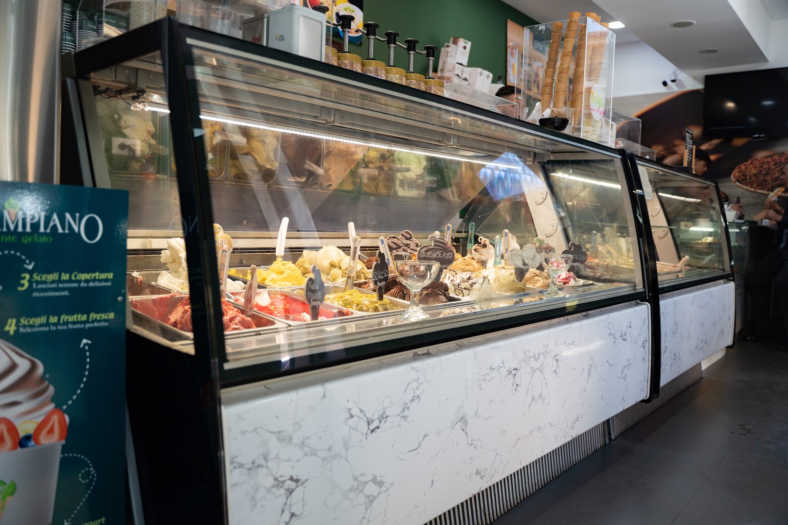 Gelateria Stancampiano naturalmente gelato Palermo (via libertá)