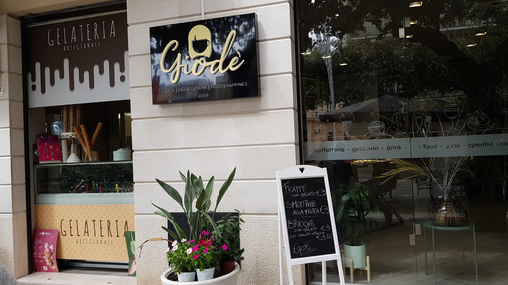 Giodè - Caffè Gelati Drink Food Happiness Bar
