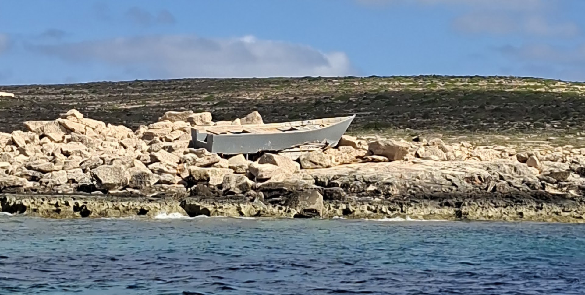 Gita in Barca Delfino Blu Lampedusa