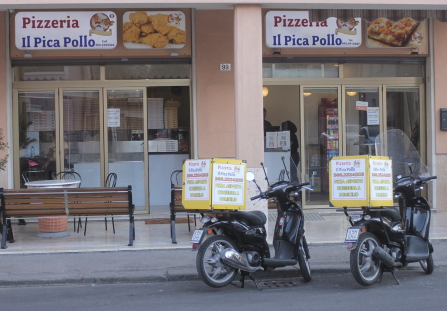 Golos Angeles pizza and kebab
