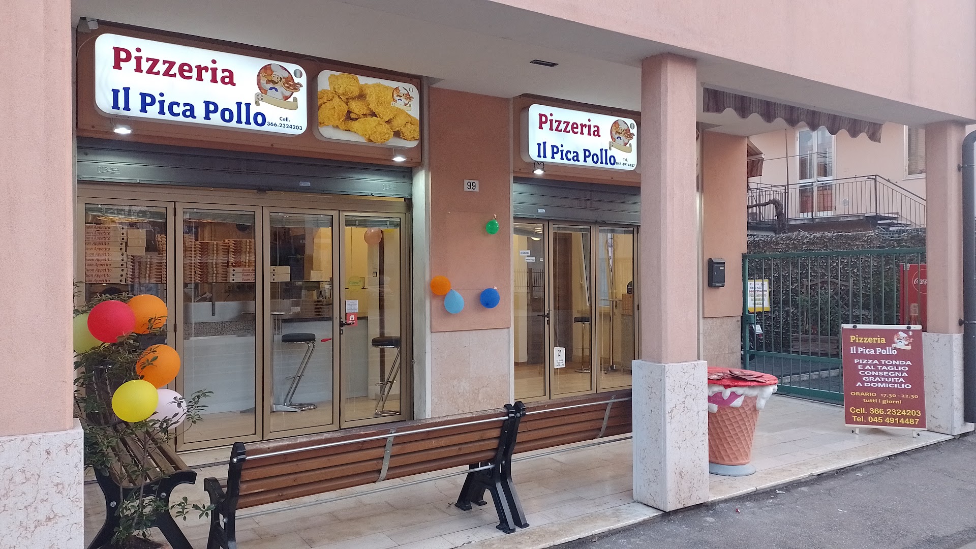 Golos Angeles pizza and kebab